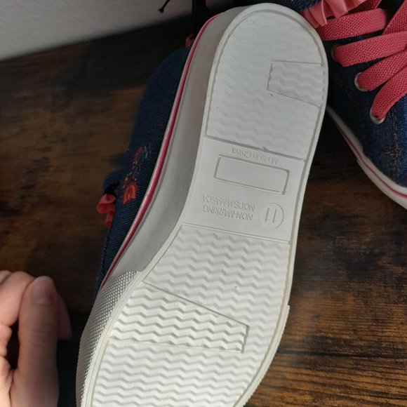 NWT Spirit High Top Sneakers- Toddler 11- High-tops- NEW Velcro - Picture 4 of 6